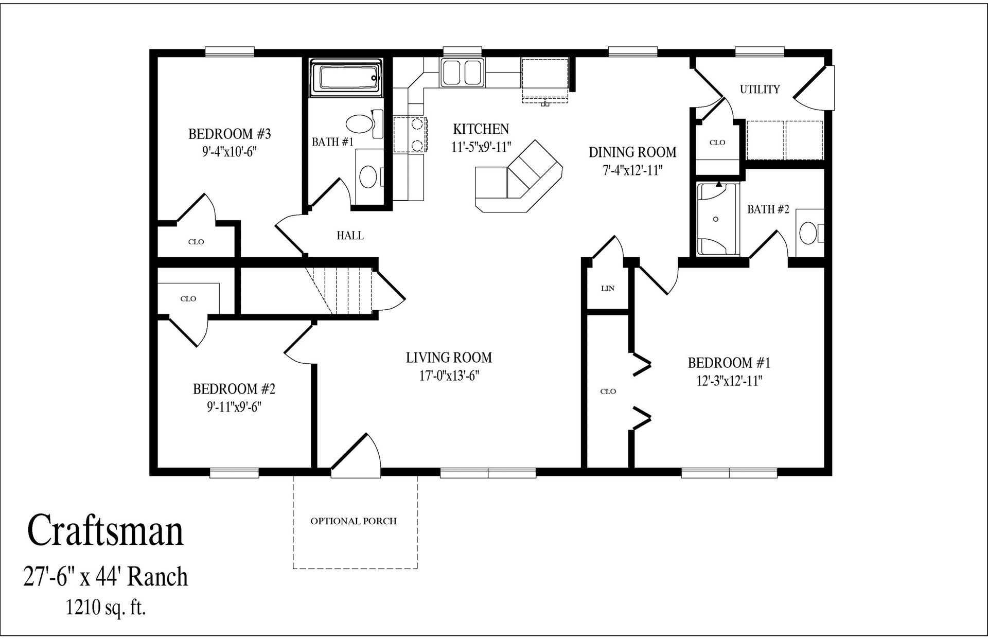 Floor plan labeled 
