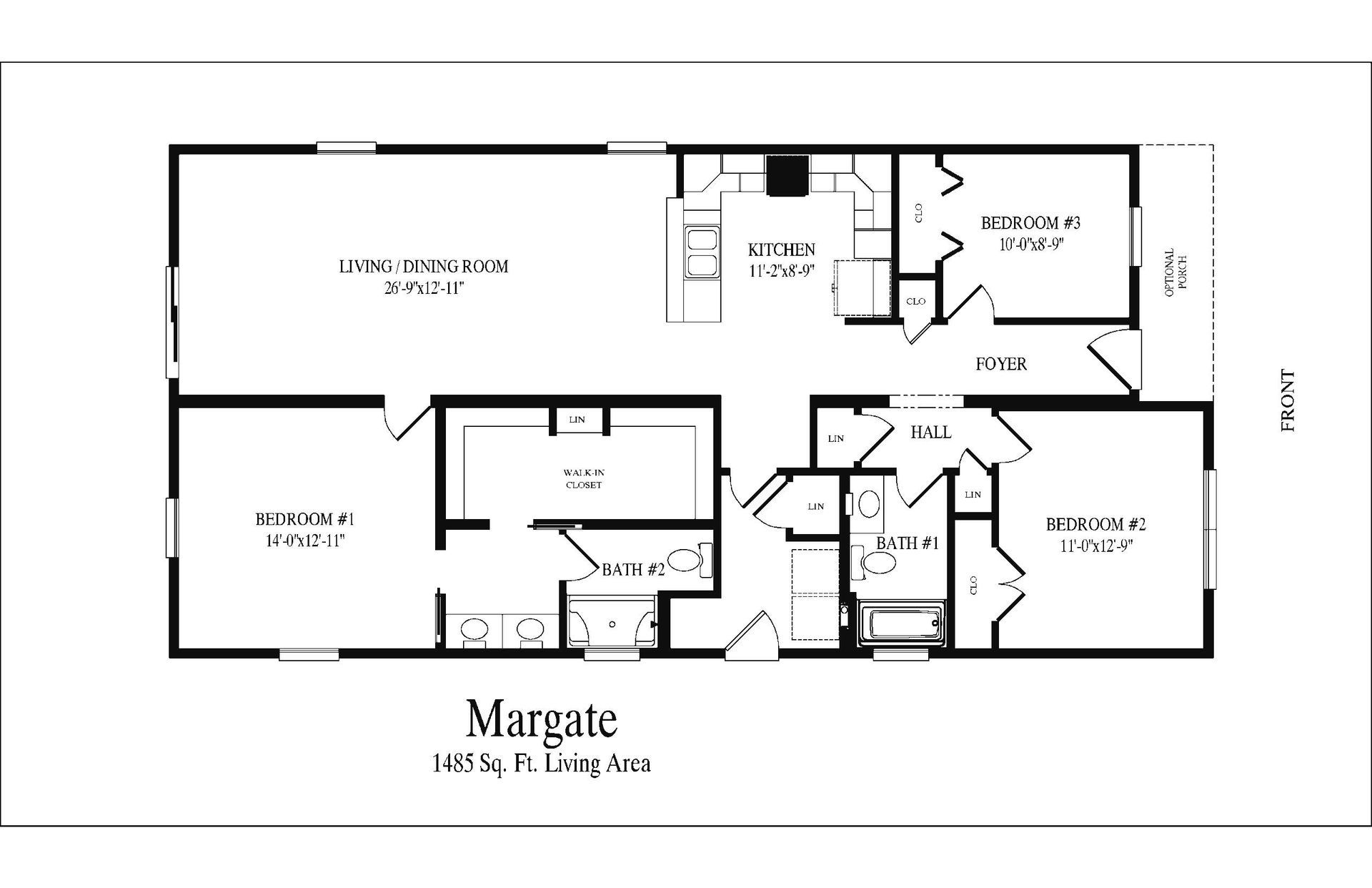 Floor plan of the 