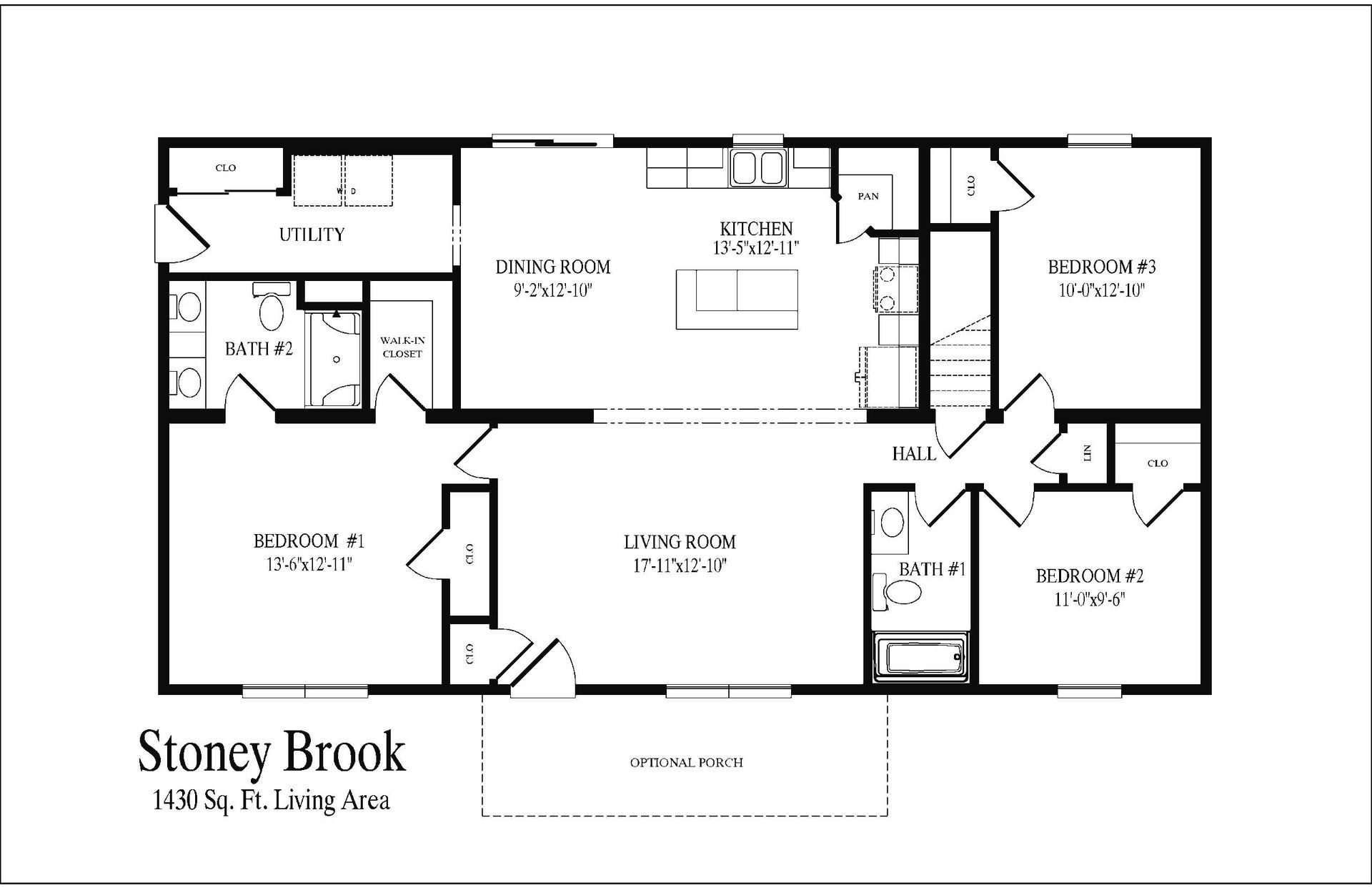 Floor plan labeled 