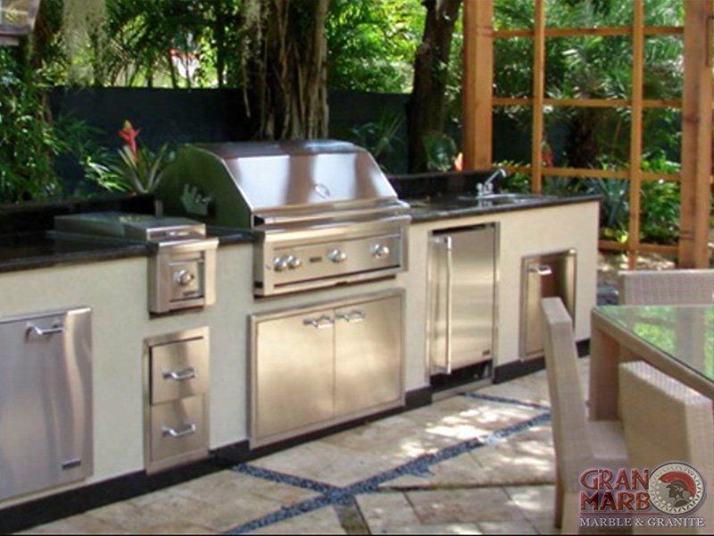 Outdoor kitchen