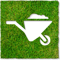 Wheel barrow icon