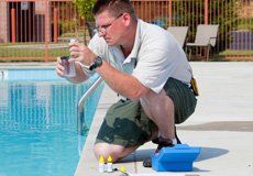 Swimming pool chemical services