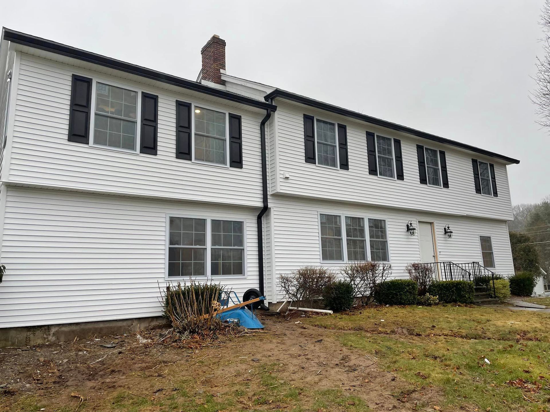 black gutter service