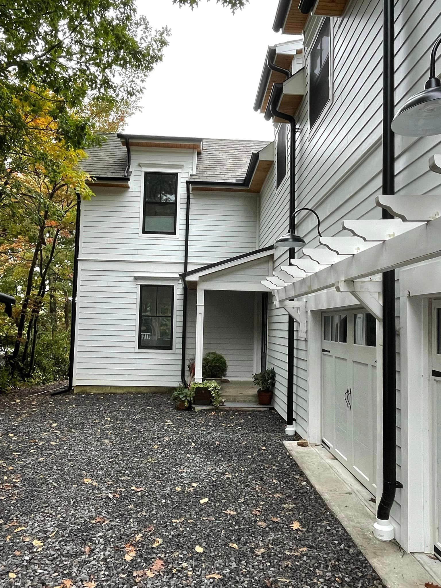 professional downspouts installations