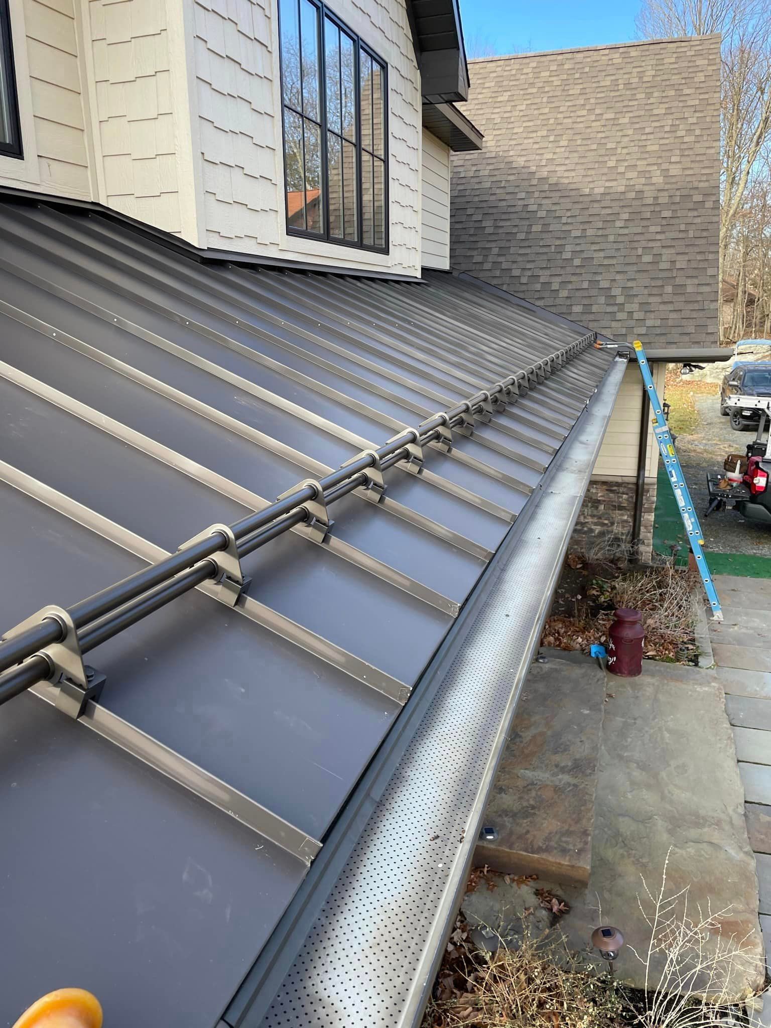 residential roof snow guards installation