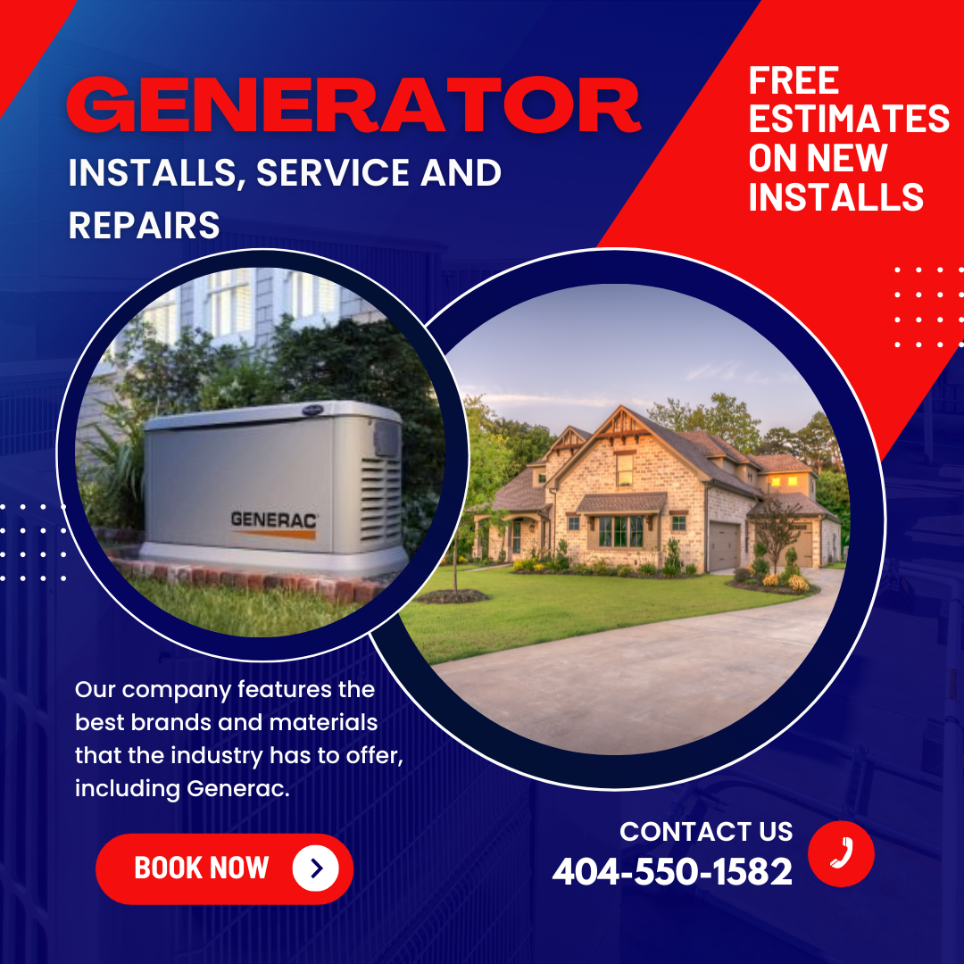 Generator install, service and repairs ad