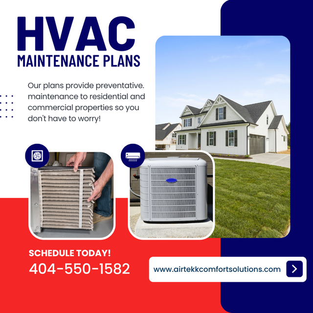 HVAC maintenance plans