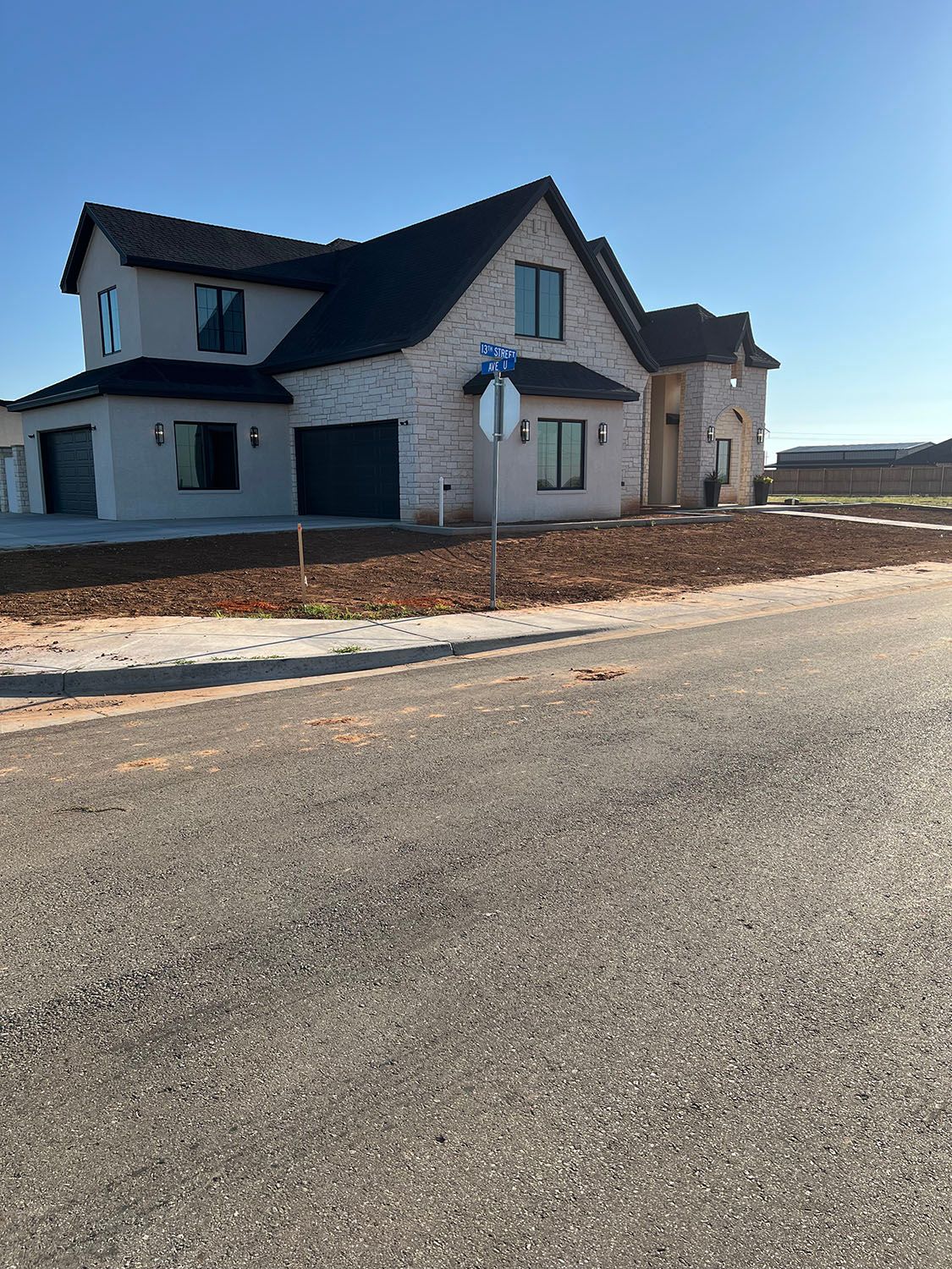 A professionally leveled house.