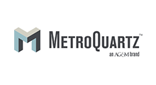 MetroQuartz logo: isometric 