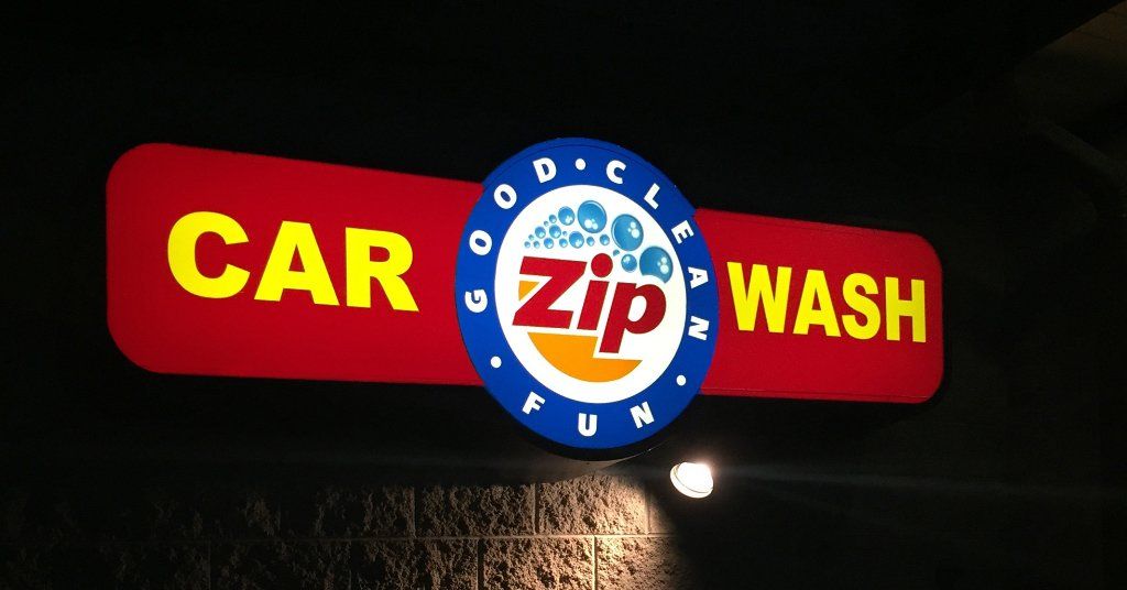 Car wash sign