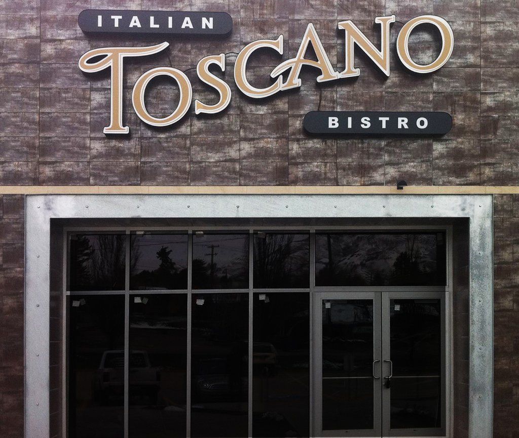 Restaurant signage