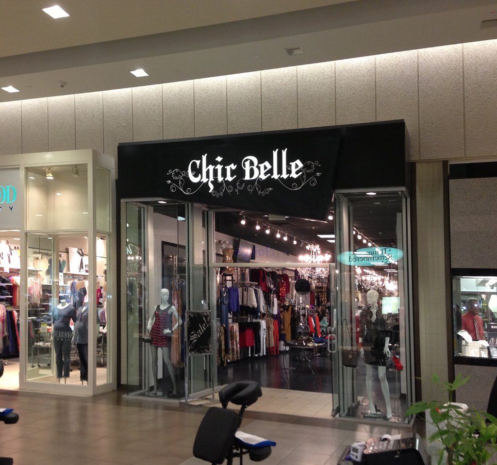 Fashion business signage