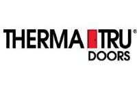 Therma-Tru Doors logo in black text with a red vertical bar between the words