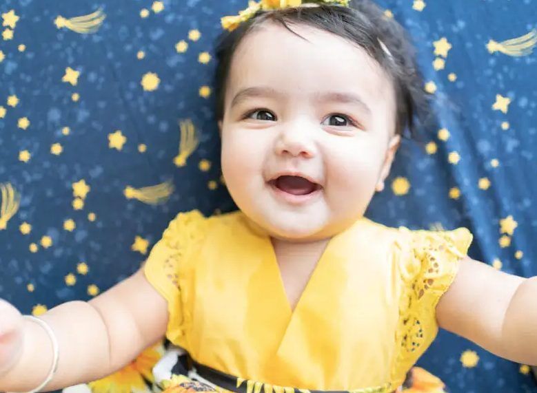 Child milestone shoot