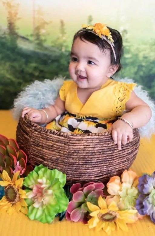 Child milestone photo