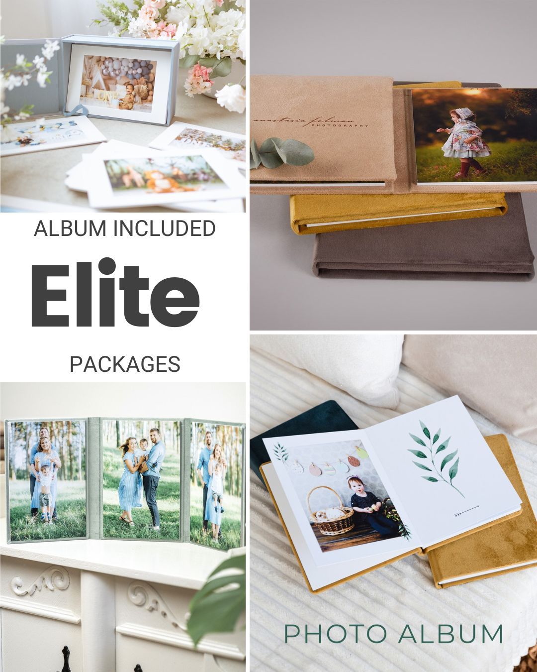 Elite album packages