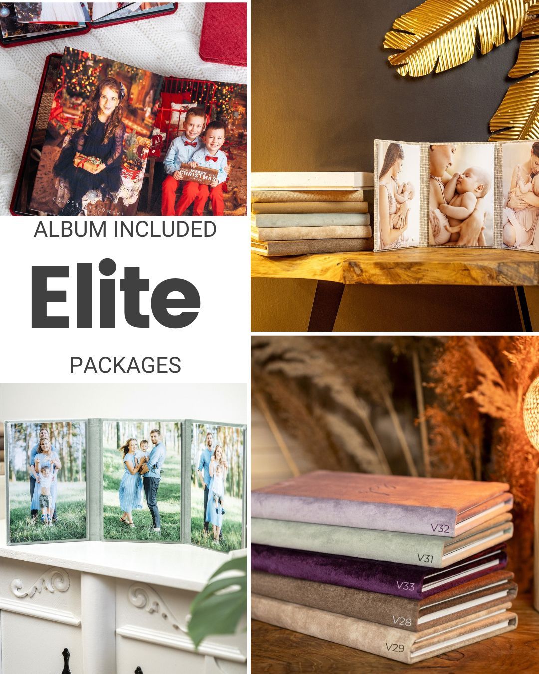 Elite album packages