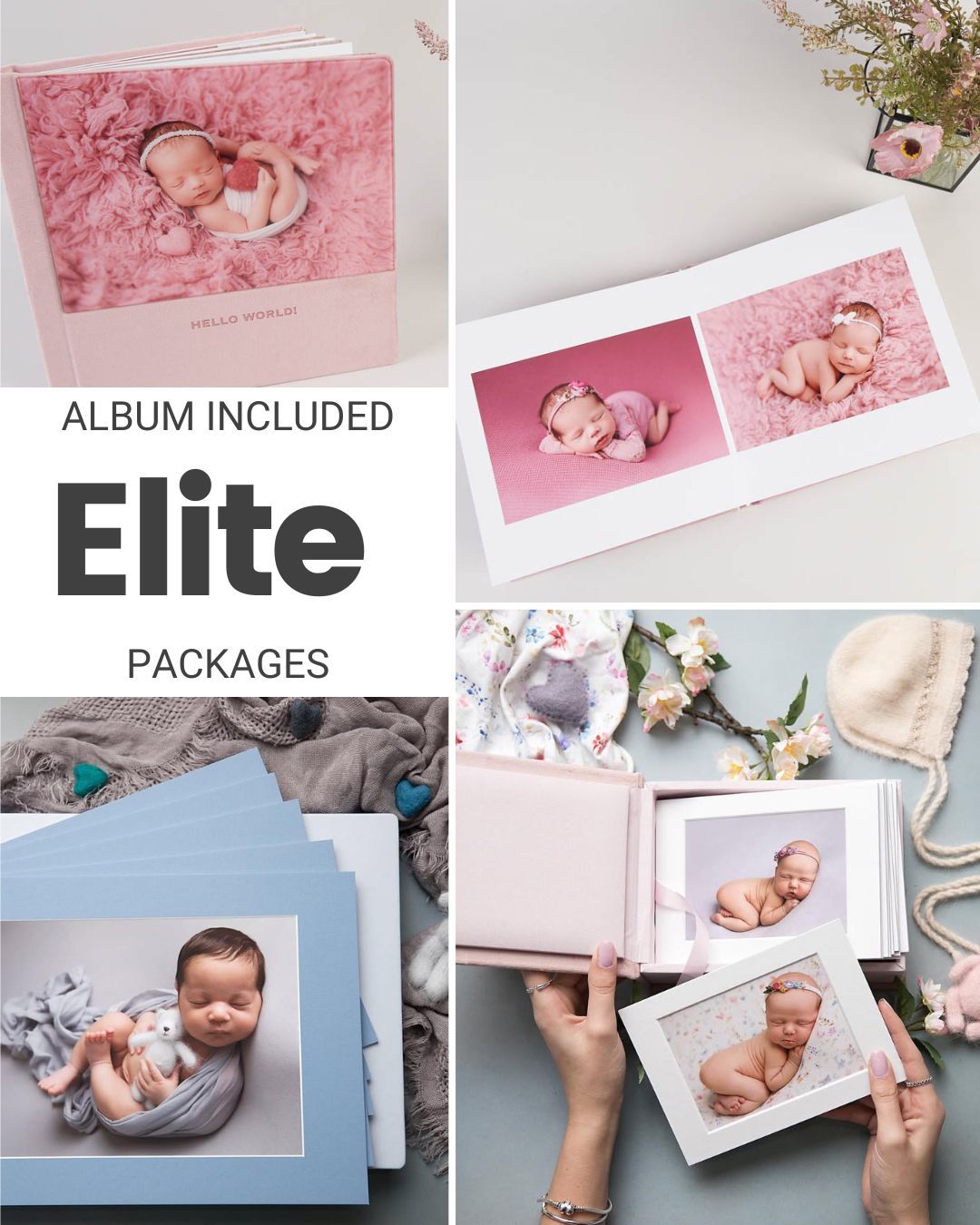 Elite album packages