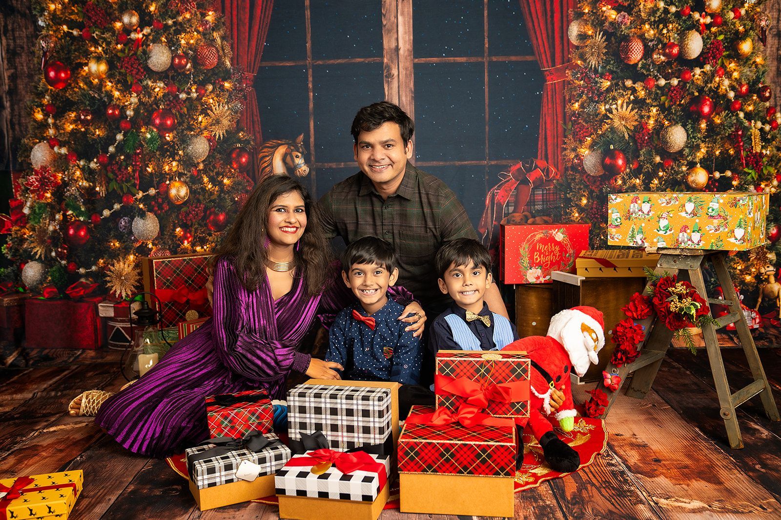 Family Christmas picture