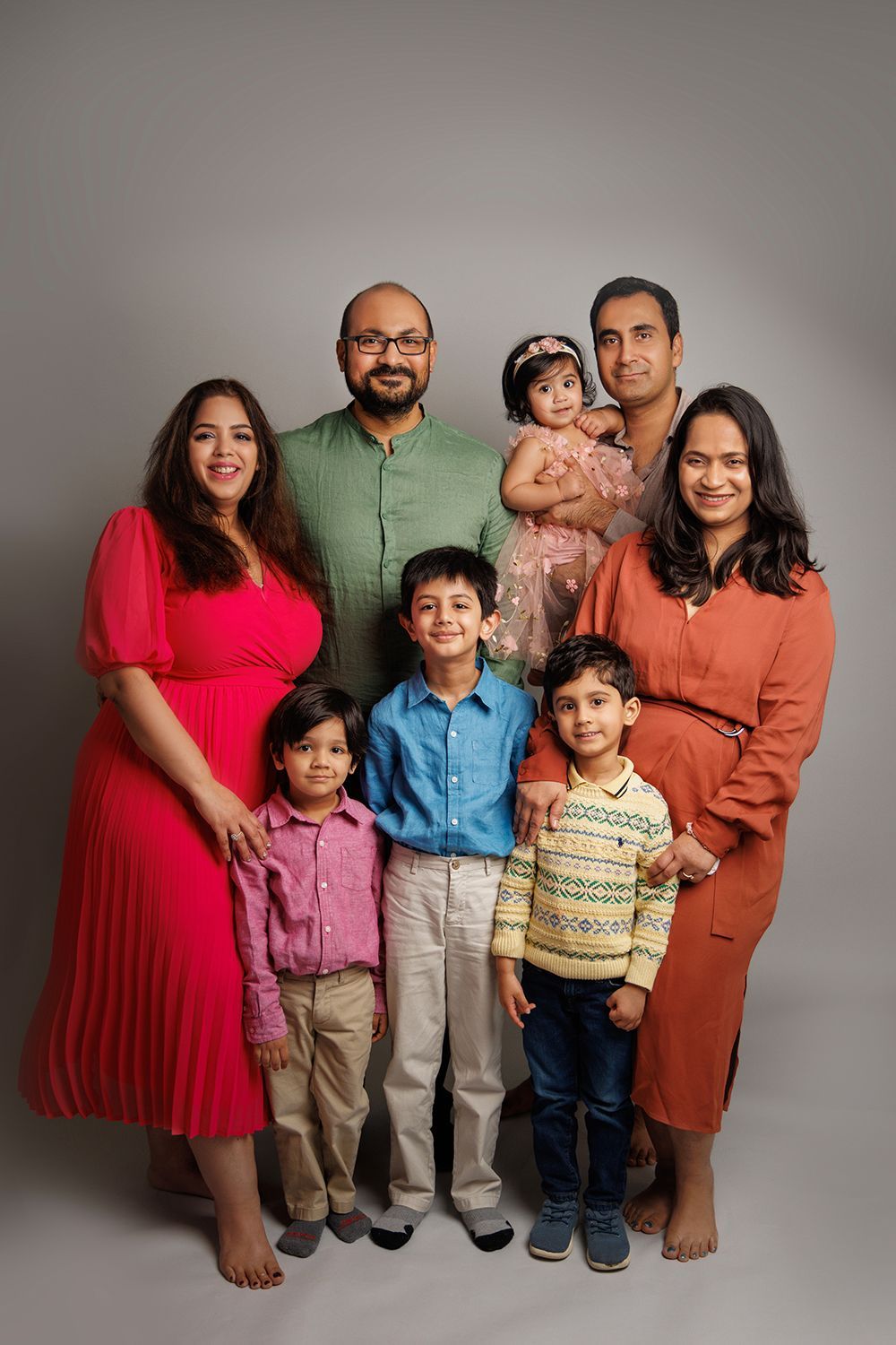 Large family picture