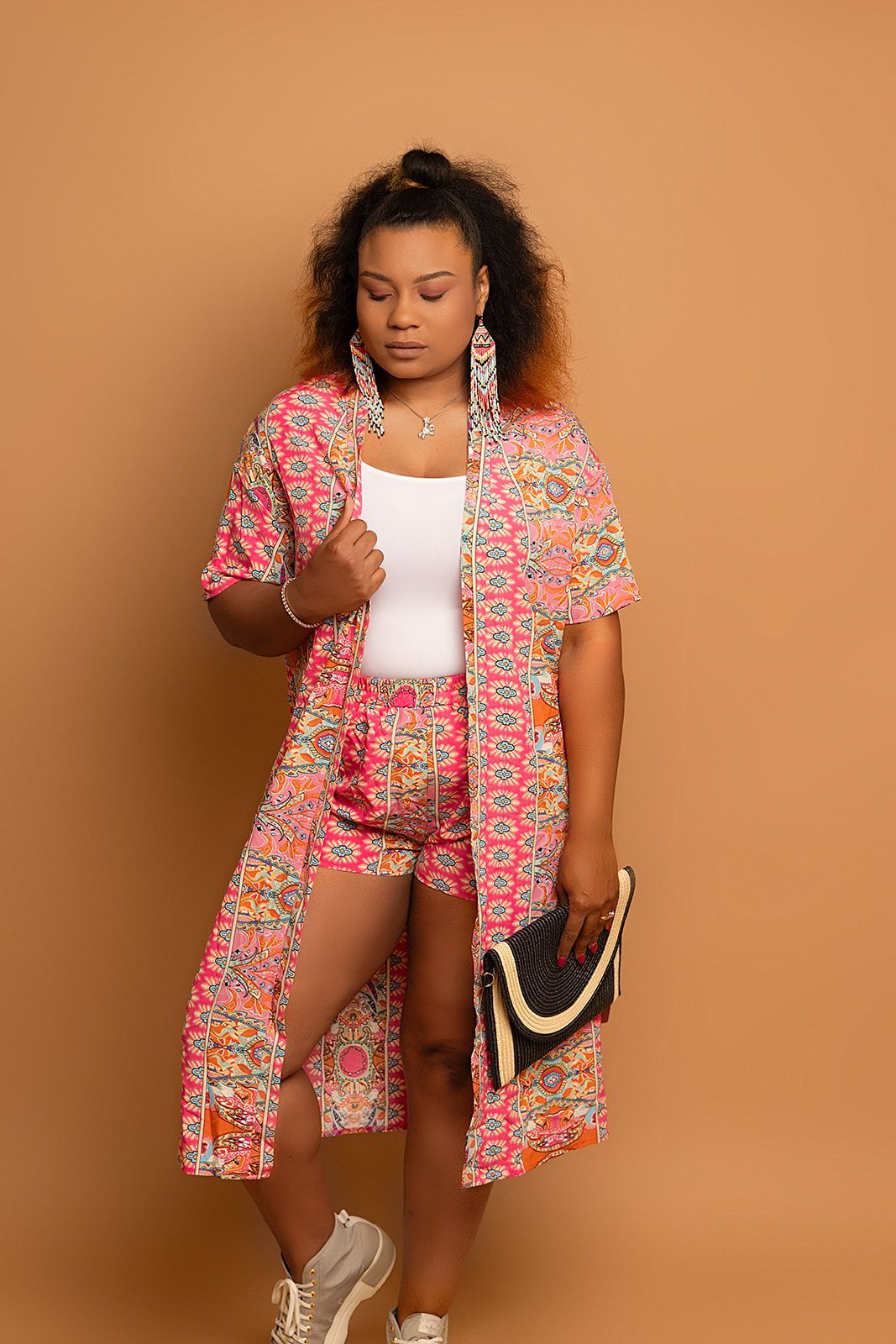 Girl wearing beautiful clothes