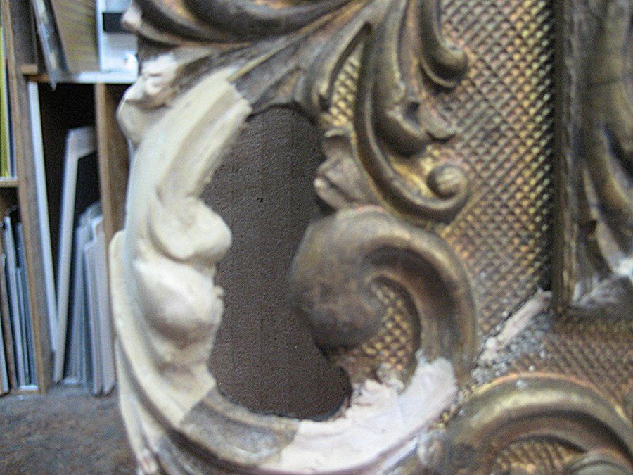 Antique frame restoration