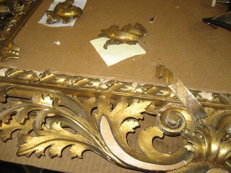 Antique frame restoration
