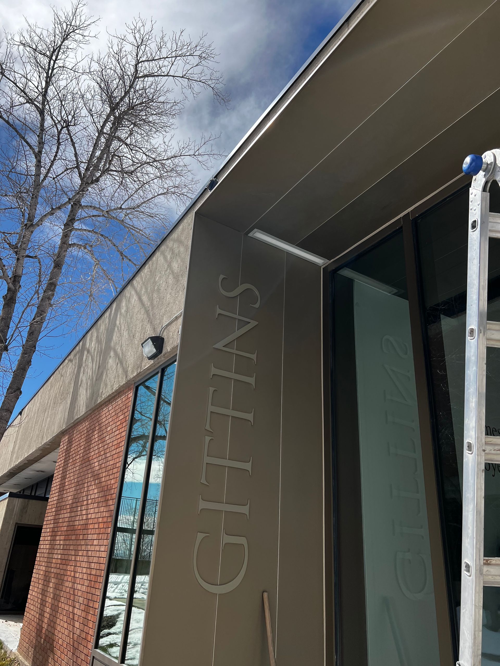 Exterior building with