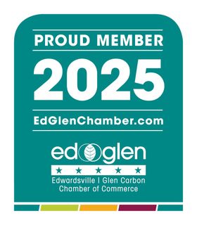 Proud Member 2025 Edwardsville Glen Carbon Chamber of Commerce