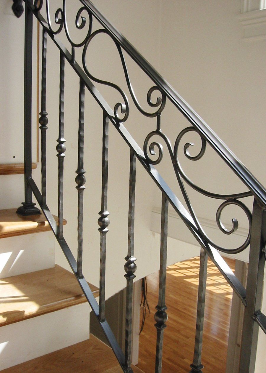 Metal staircase
