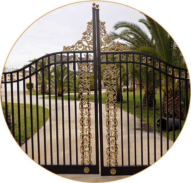 Classic residential gate