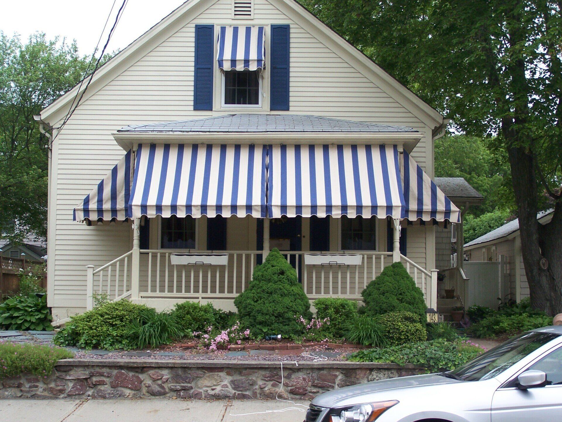Deck awning