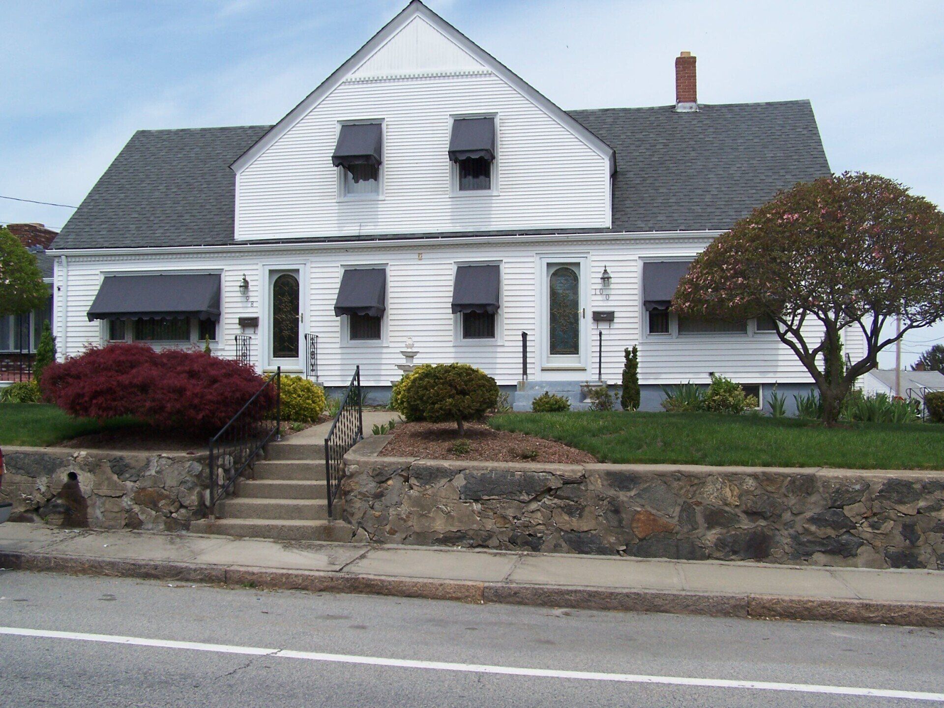 Front entrance awning