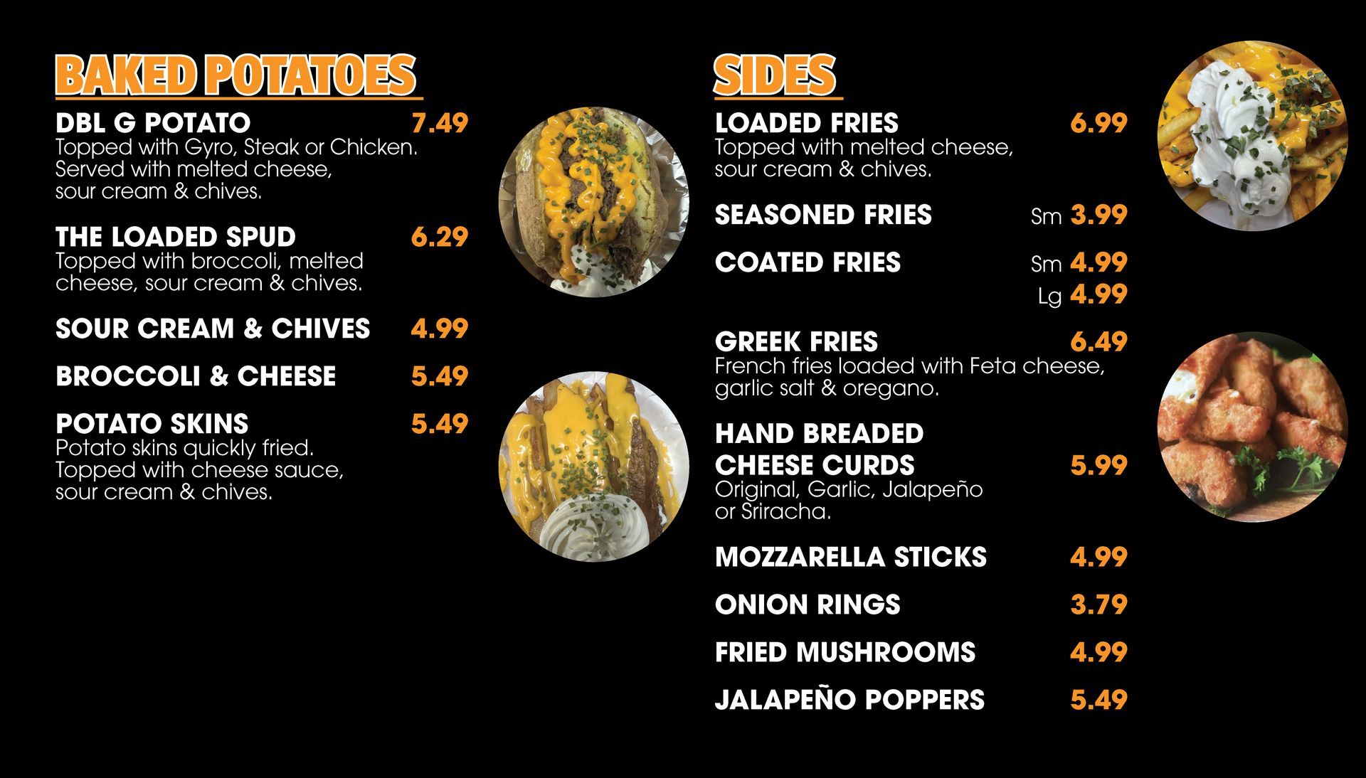 Gyro Grill Menu Kenosha, WI