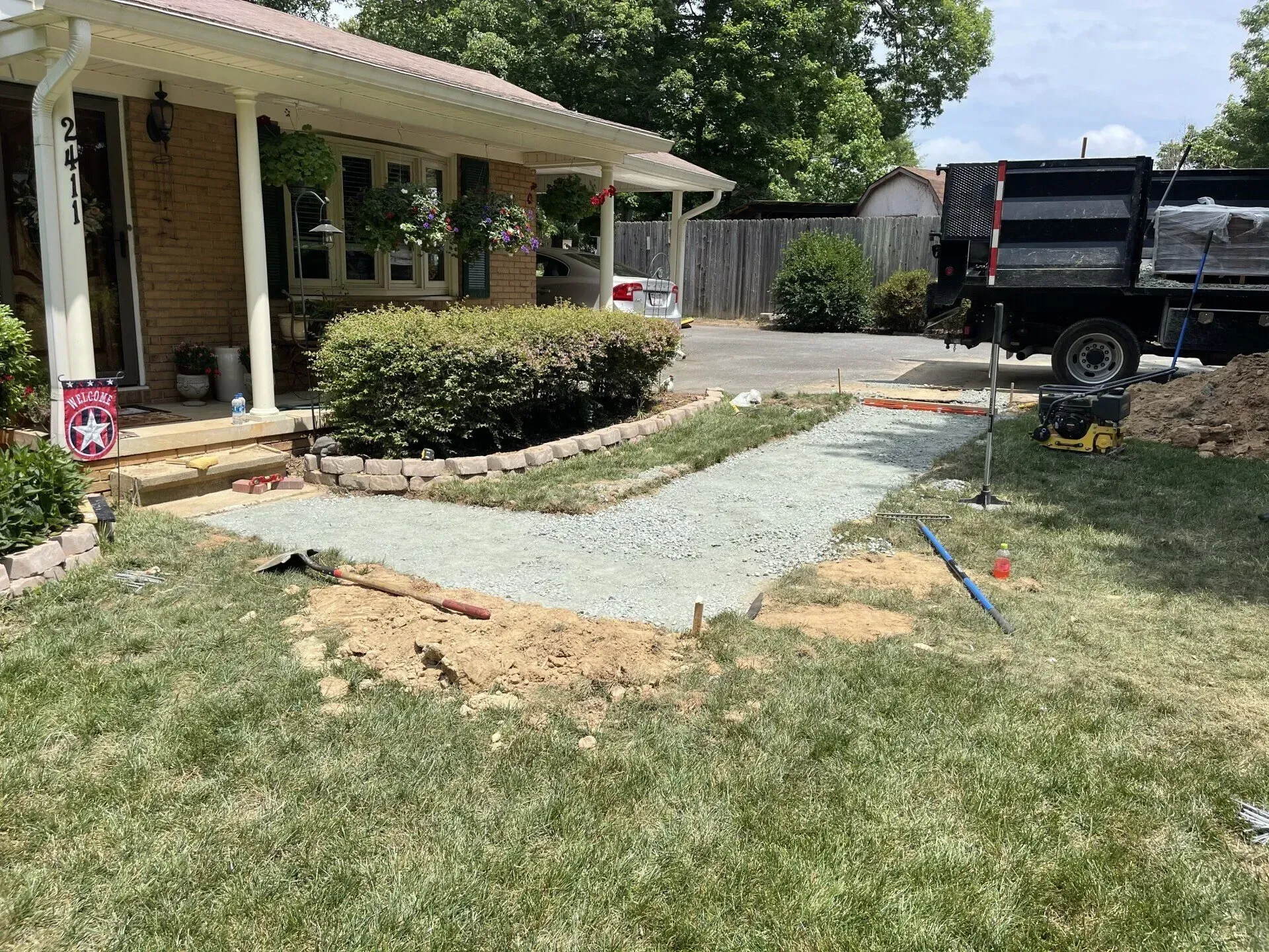 K & K Lawn Service Inc. recent project