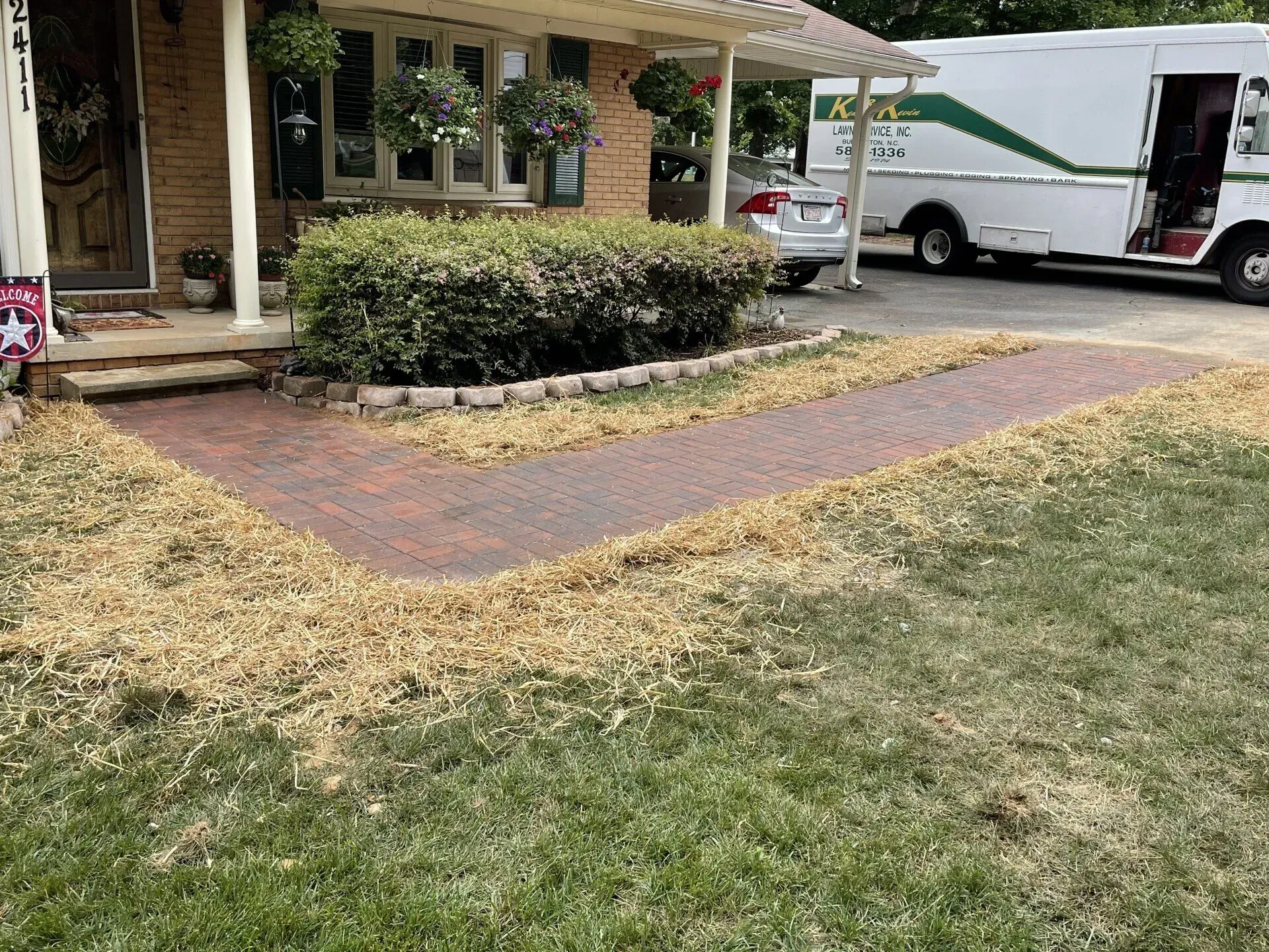 K & K Lawn Service Inc. recent project