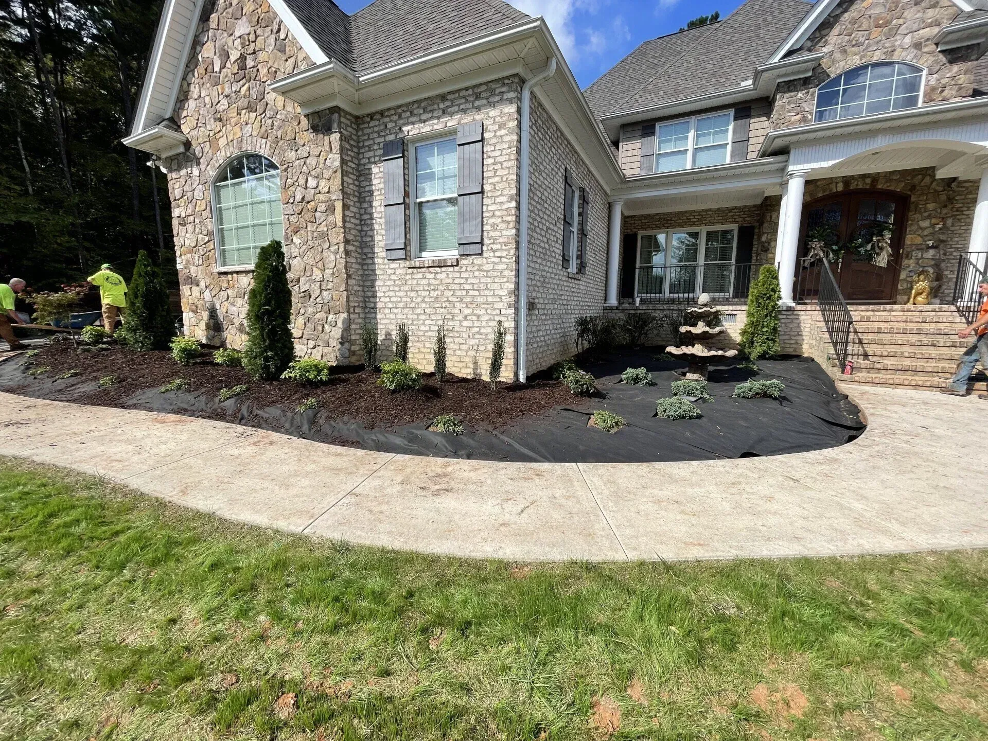 K & K Lawn Service Inc. recent project