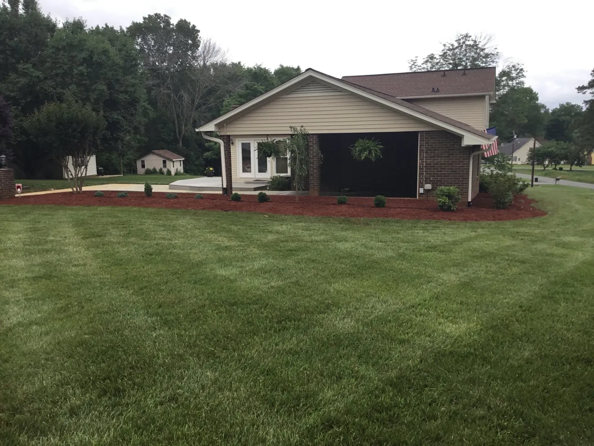 K & K Lawn Service Inc. recent project