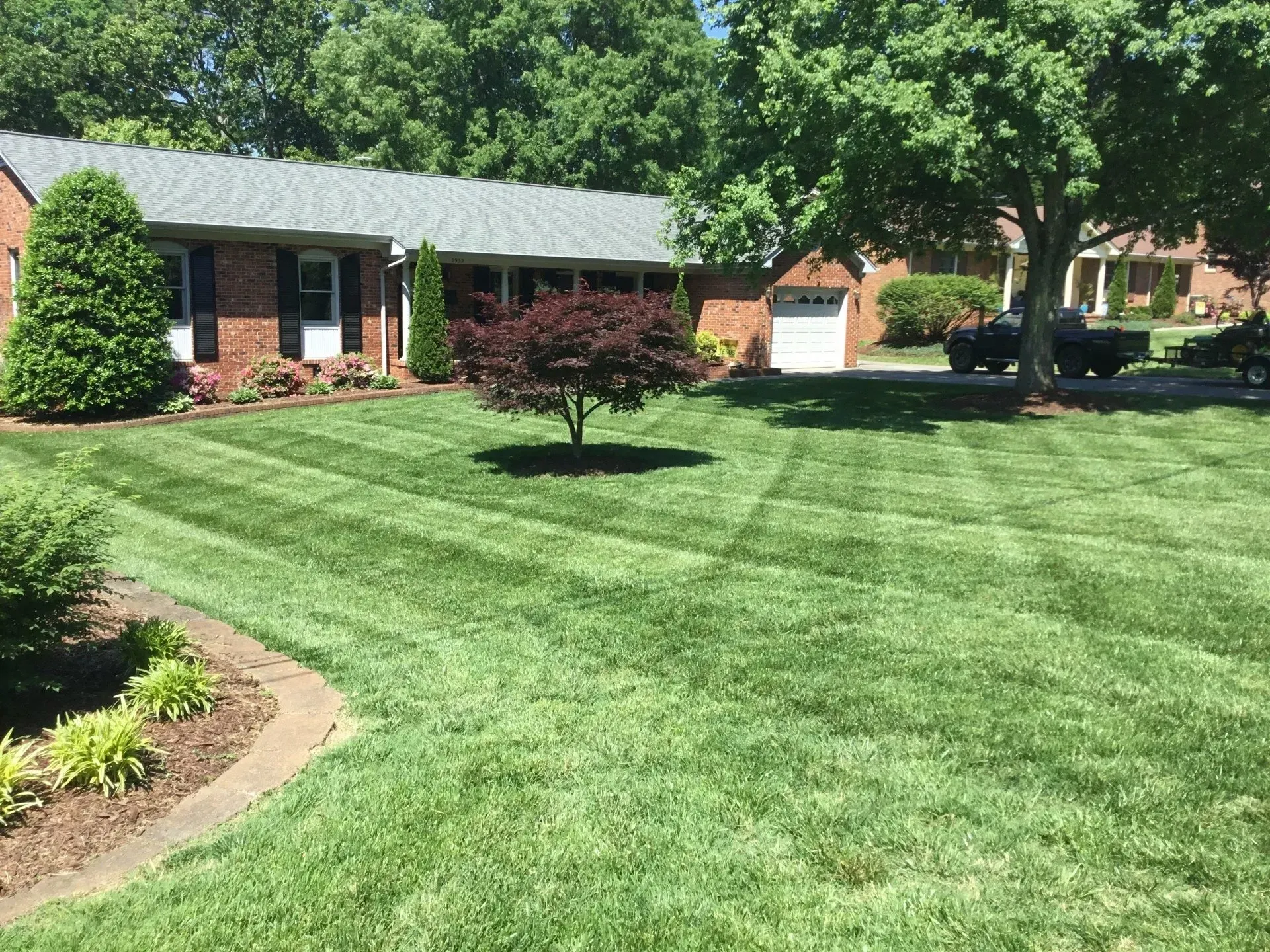 K & K Lawn Service Inc. recent project #01