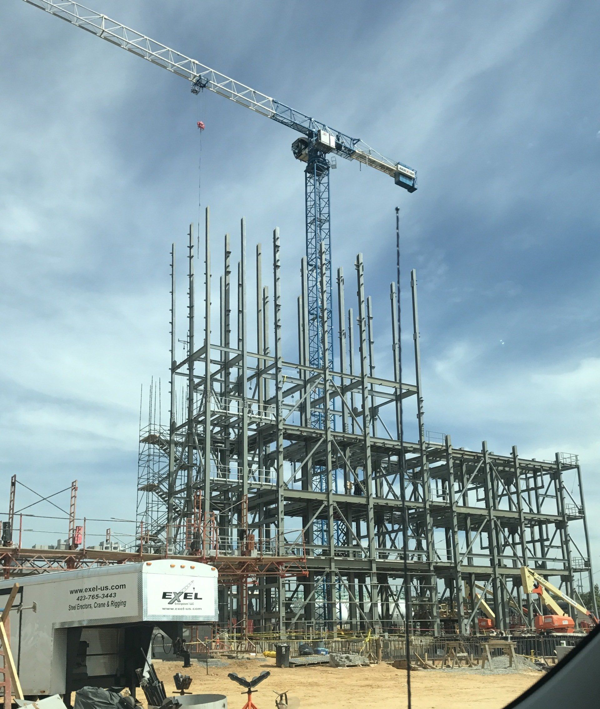 Steel erection services