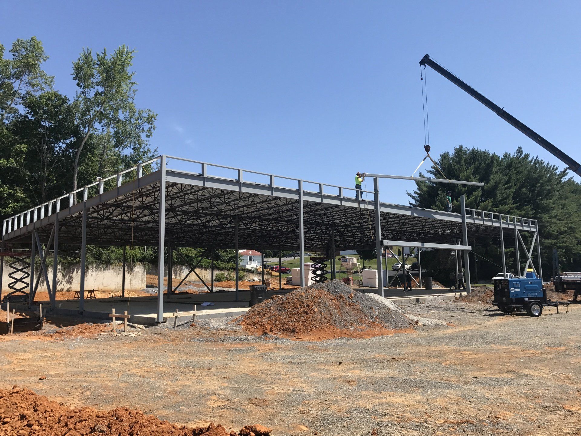 Steel erection services