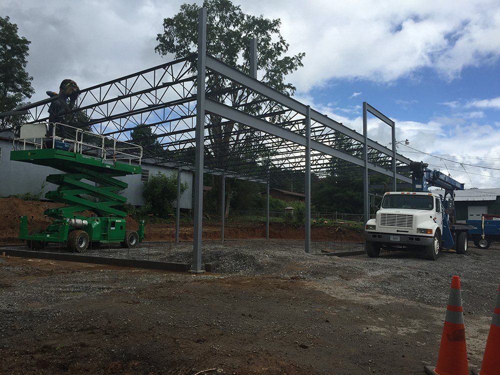 Steel erection services