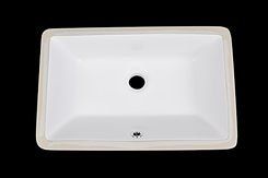Rectangle  Porcelain Undermount Vanity Sink