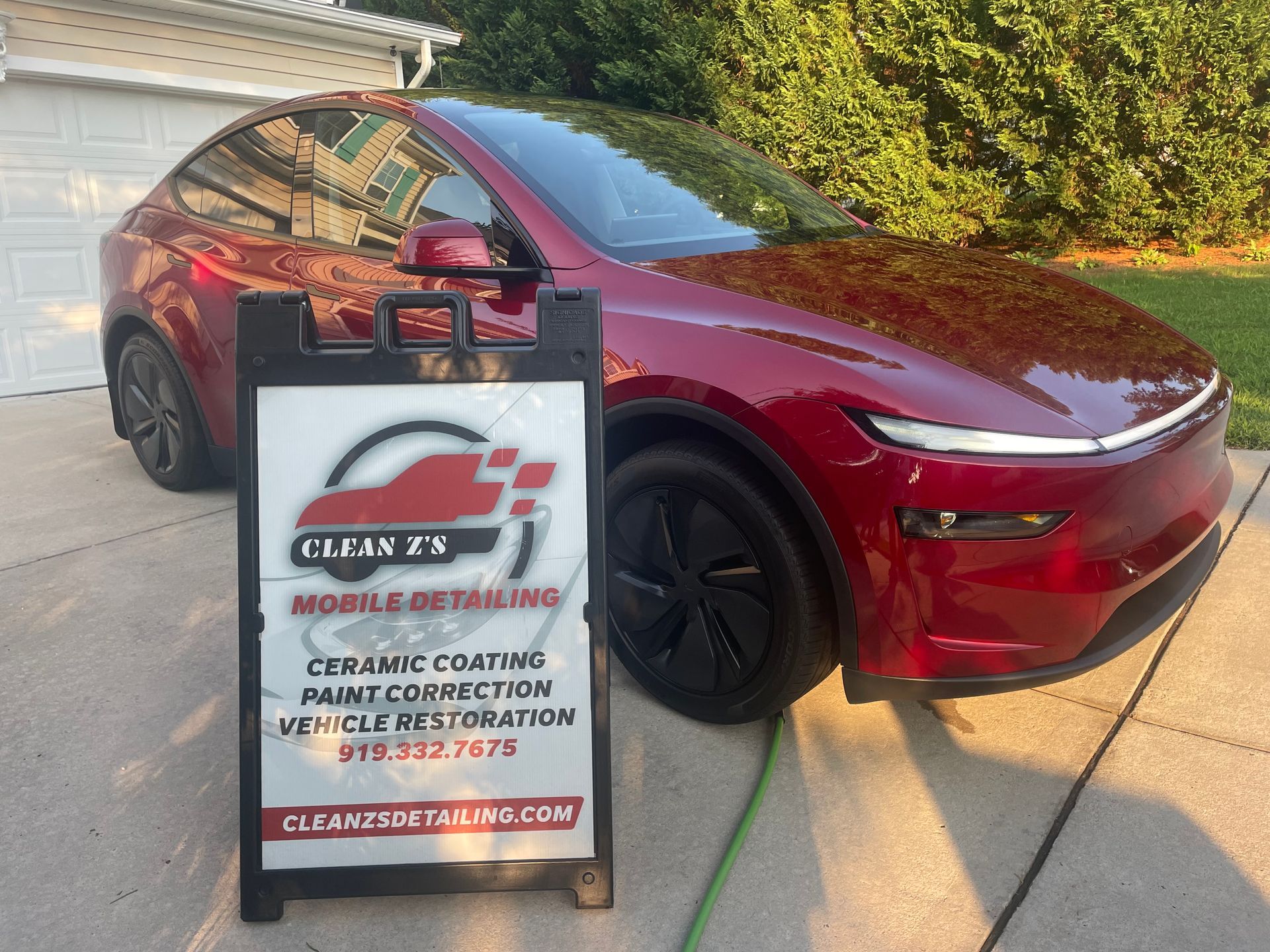 ceramic coating, tesla