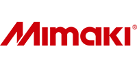 Red Mimaki logo on a white background