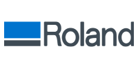 Roland logo with blue and gray icon and black text on white background