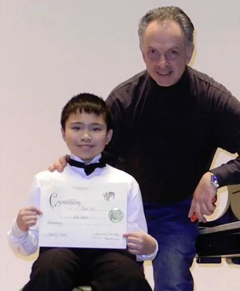 John spradling with student