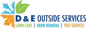 D & E Outside Services - Logo