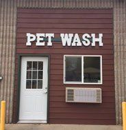 Pet wash center