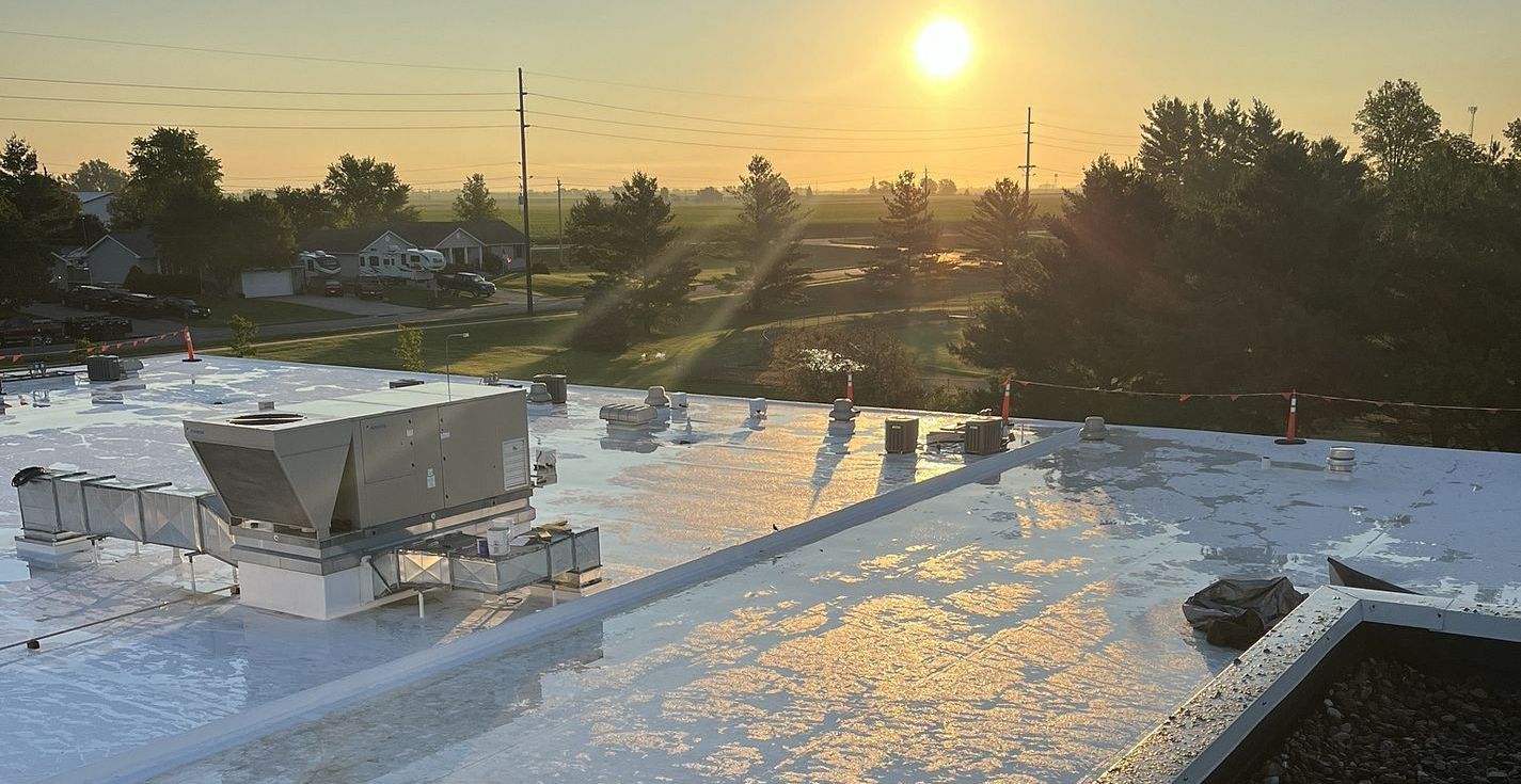 Commercial Roofer at Sunrise | West Des Moines, IA